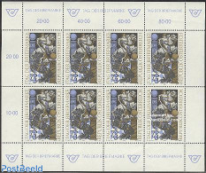 Austria 1993 Stamp Day M/s, Mint NH, Nature - Horses - Stamp Day - Ungebraucht