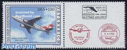 Austria 2006 Stamp Day 1v+tab, Mint NH, Transport - Stamp Day - Aircraft & Aviation - Unused Stamps