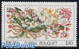 Palau 1988 Definitive, Flowers 1v, Mint NH, Nature - Flowers & Plants - Andere & Zonder Classificatie
