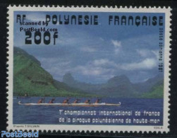 French Polynesia 1981 Sea Canoe Games 1v, Mint NH, Sport - Transport - Kayaks & Rowing - Sport (other And Mixed) - Shi.. - Nuovi