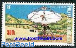 French Polynesia 1988 Polysat 1v, Mint NH, Science - Telecommunication - Neufs