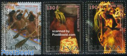 French Polynesia 2006 Heiva 2006 3v, Mint NH, Sport - Transport - Various - Kayaks & Rowing - Sport (other And Mixed) .. - Neufs