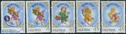 Philippines 2000 Christmas 5v, Mint NH, Nature - Religion - Flowers & Plants - Fruit - Christmas - Fruits