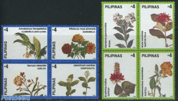 Philippines 1998 Florikultura 8v (2x [+]), Mint NH, Nature - Flowers & Plants - Filippijnen