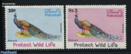 Pakistan 1976 Animal Protection 2v, Mint NH, Nature - Birds - Poultry - Pakistán