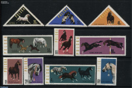 Poland 1963 Horses 10v, Mint NH, Nature - Horses - Unused Stamps