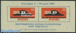 Poland 1961 Posnan Fair S/s, Mint NH - Ongebruikt