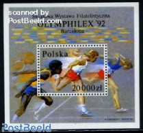 Poland 1992 Olymphilex S/s, Mint NH, Sport - Athletics - Olympic Games - Sport (other And Mixed) - Neufs