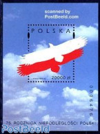 Poland 1993 Republic Day S/s, Mint NH, Nature - Birds - Birds Of Prey - Ongebruikt
