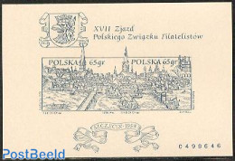Poland 1998 Philatelic Congress S/s Imperforated, Mint NH - Unused Stamps