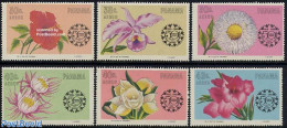 Panama 1966 Flowers 6v, Mint NH, Nature - Flowers & Plants - Panama