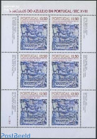Portugal 1983 Tiles M/s, Mint NH, Nature - Horses - Ongebruikt