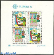 Portugal 1981 Europa, Folklore S/s, Mint NH, History - Various - Europa (cept) - Folklore - Ungebraucht