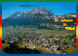72639141 St Johann Tirol Mit Kaisergebirge Fliegeraufnahme St. Johann In Tirol - Sonstige & Ohne Zuordnung