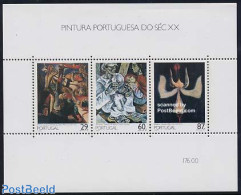 Portugal 1989 Paintings S/s, Mint NH, Art - Modern Art (1850-present) - Unused Stamps