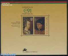 Portugal 1991 Europalia S/s, Mint NH, History - Various - Europa Hang-on Issues - Joint Issues - Art - Paintings - Ungebraucht