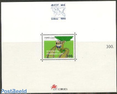 Portugal 1993 Railways Congress S/s, Mint NH, Transport - Railways - Unused Stamps