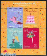 Portugal 2001 Wishing Stamps S/s, Mint NH, Various - Greetings & Wishing Stamps - Ungebraucht
