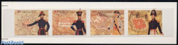 Portugal 1998 Pioneers 4v In Booklet, Mint NH, Various - Stamp Booklets - Maps - Uniforms - Art - Castles & Fortificat.. - Unused Stamps