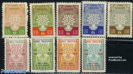 Paraguay 1960 World Refugees Year 9v, Mint NH, History - Various - Refugees - Int. Year Of Refugees 1960 - Flüchtlinge