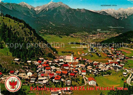 72639132 Arzl Pitztal Hotel Erika Heiterwand Fliegeraufnahme Arzl Im Pitztal - Sonstige & Ohne Zuordnung