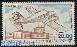 Saint Pierre And Miquelon 1989 Aeroplae 1v, Mint NH, Transport - Aircraft & Aviation - Flugzeuge