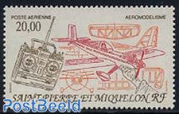 Saint Pierre And Miquelon 1992 Aeroplane Models 1v, Mint NH, Transport - Aircraft & Aviation - Vliegtuigen