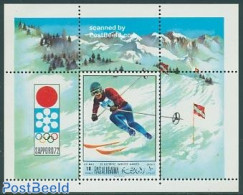 Ras Al-Khaimah 1970 Olympic Winter Games S/s, Mint NH, Sport - Olympic Winter Games - Skiing - Skisport