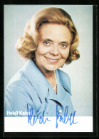 AK Schauspielerin Heidi Kabel, Mit Original Autograph  - Attori