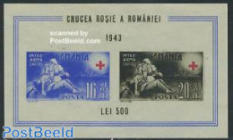 Romania 1943 Red Cross S/s, Mint NH, Health - Red Cross - Ongebruikt
