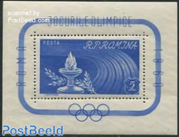 Romania 1960 Olympic Games S/s, Mint NH, Sport - Olympic Games - Ongebruikt