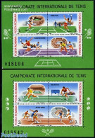 Romania 1988 Tennis Grand-Slam Tournament 2 S/s, Mint NH, Sport - Sport (other And Mixed) - Tennis - Nuevos