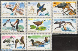 Rwanda 1975 Water Birds 8v, Mint NH, Nature - Birds - Ducks - Kingfishers - Andere & Zonder Classificatie