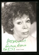 AK Schauspielerin Gisela Trowe, Mit Original Autograph  - Acteurs