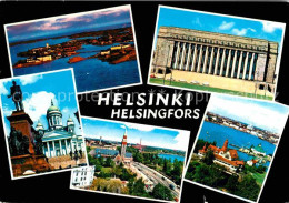 72639101 Helsinki Panorama Palast Denkmal Teilansichten Helsinki - Finland
