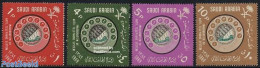 Saudi Arabia 1972 Automatic Telephone System 4v, Mint NH, Science - Telecommunication - Telephones - Télécom