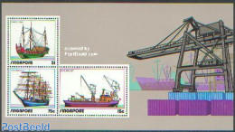 Singapore 1972 Ships S/s, Mint NH, Transport - Ships And Boats - Boten