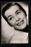 AK Schauspielerin Marianne Koch Mit Freundlichen Lächeln, Autograph  - Attori