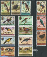 Sierra Leone 1980 Birds 14v (without Year), Mint NH, Nature - Birds - Birds Of Prey - Ducks - Owls - Kingfishers - Andere & Zonder Classificatie