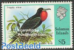 Solomon Islands 1976 Definitive, Bird 1v, Mint NH, Nature - Birds - Isole Salomone (1978-...)