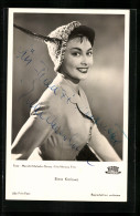 AK Schauspielerin Elma Karlowa, Original Autograph  - Acteurs