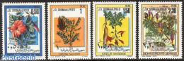 Somalia 1978 Flowers 4v, Mint NH, Nature - Flowers & Plants - Somalië (1960-...)
