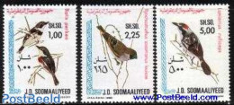 Somalia 1980 Birds 3v, Mint NH, Nature - Birds - Somalië (1960-...)