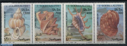 Somalia 1994 Shells 4v, Mint NH, Nature - Shells & Crustaceans - Mundo Aquatico