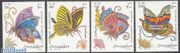 Somalia 1997 Butterflies 4v, Mint NH, Nature - Butterflies - Somalia (1960-...)