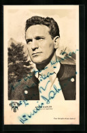 AK Schauspieler Armin Dahlen In Das Kreuz Am Jägersteig, Original Autograph  - Acteurs
