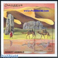 Somalia 2000 Desert Animals S/s, Mint NH, Nature - Animals (others & Mixed) - Camels - Somalia (1960-...)