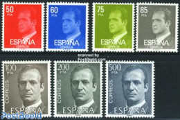 Spain 1981 Definitives 7v, Normal Paper, Mint NH - Neufs