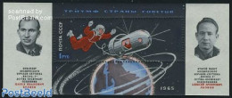 Russia, Soviet Union 1965 Woschod 1 S/s, Mint NH, Transport - Various - Space Exploration - Globes - Neufs