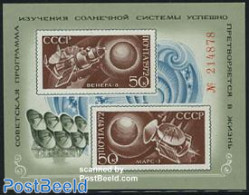 Russia, Soviet Union 1972 Solar System S/s, Mint NH, Science - Transport - Astronomy - Space Exploration - Ongebruikt